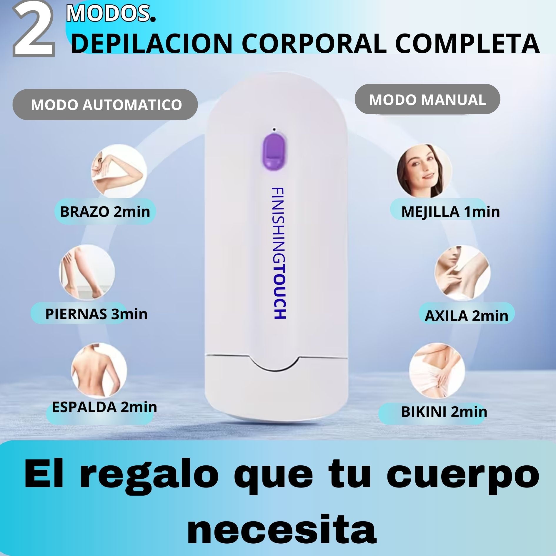DEPILADORA YES! – Removedor de Vello Instantáneo